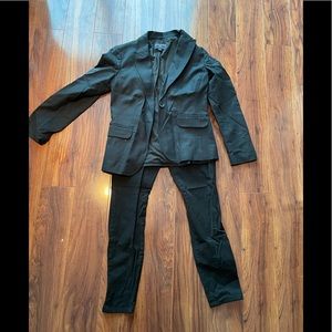 Banana Republic Black Suit - Blazer and Skinny Trouser Pant